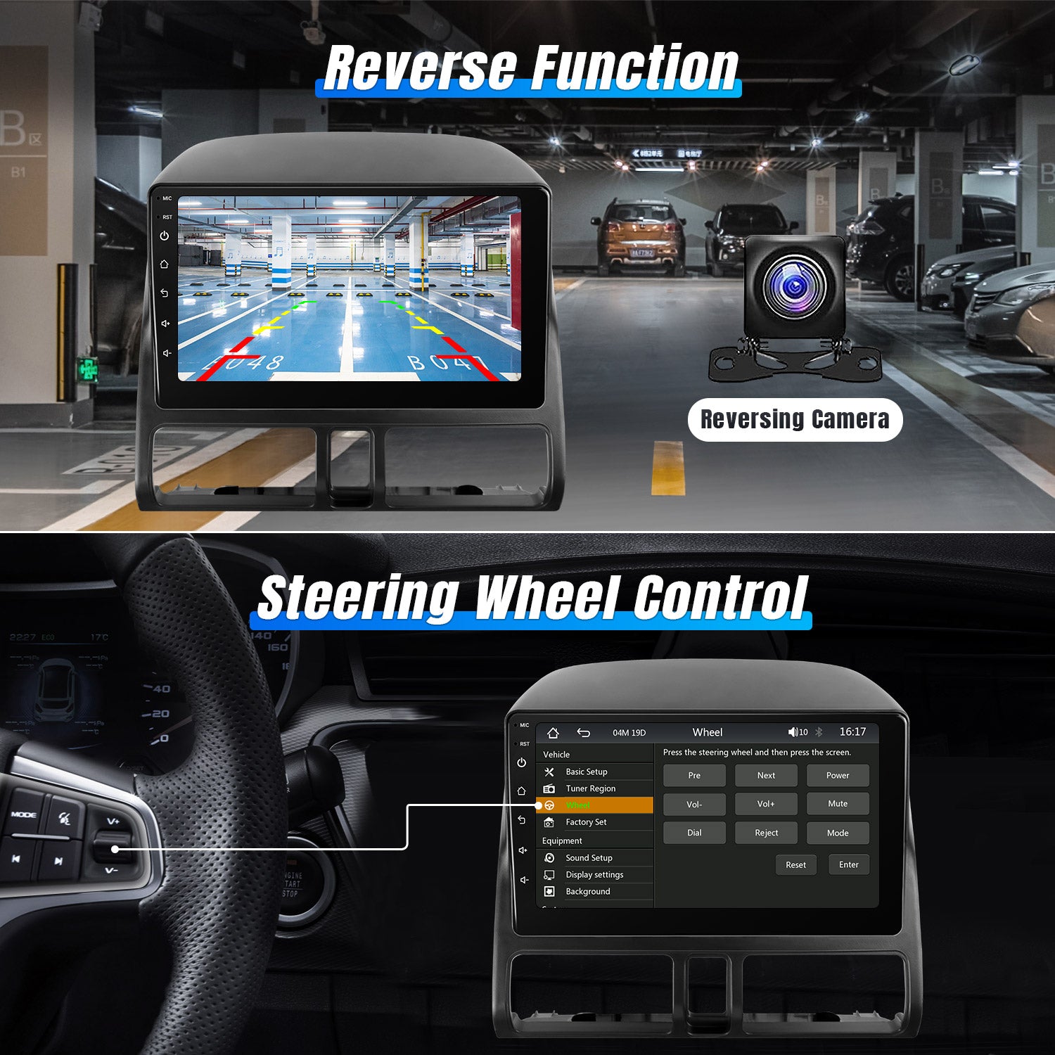 Leadfan Car Stereo Radio for Honda CRV 2002-2006 with Wireless Apple CarPlay Android Auto, 9" IPS Touch Screen Support WiFi GPS Navigation/Bluetooth 5.1/Mirror Link/FM/Back-up Camera+SWC/Split Screen