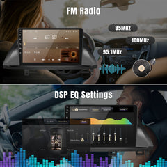 Leadfan Car Stereo Radio for Honda Odyssey 2005 2006 2007 2008 2009 2010 Wireless Apple Carplay Android Auto, 10.1" Touch Screen Audio Receiver with WiFi GPS Navi Bluetooth USB FM SWC Backup Camera